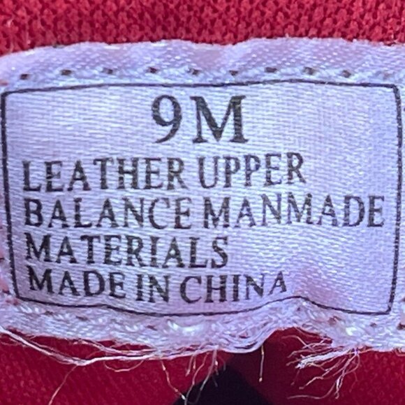 Chicos Women’s Red Suede Leather Slip In Shoes Size 9M - Picture 6 of 7